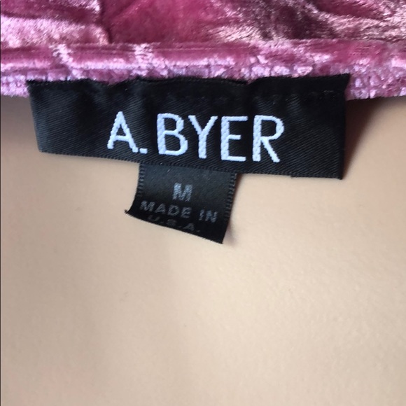 Pink Lightweight Crushed Velvet - Picture 4 of 4